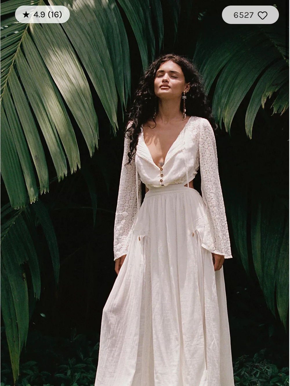 Free people Laci maxi dress